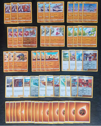 Pokemon Tcg Deck Mazo Rhyperior Medicham - Nova009