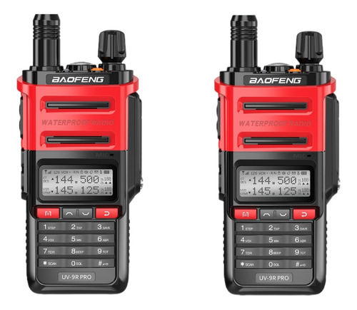 2pz. Radio Baofeng Uv-9r Pro V2 Contra Agua Y Polvo Uhf/vhf