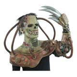 Máscara Steampunk Frankenstein Disfraz Halloween Nightmare C