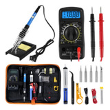 Cautin Soldadura Kit Accesorios 60w Temperatura  Regulable 