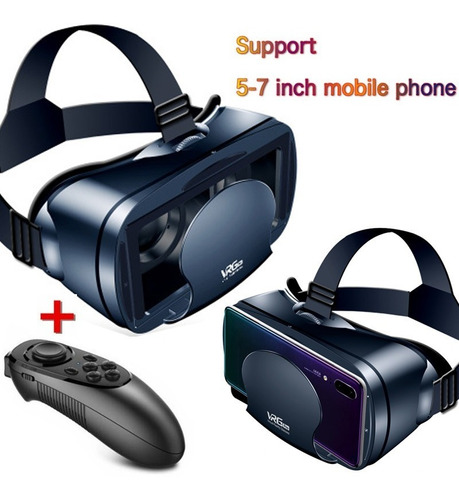 Casco De Realidad Virtual 3d Vr Gafas Con Controladores