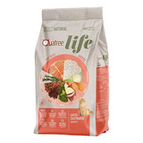 Quatree Life Ração Gatos Castrados Salmão E Arroz 3 Kg