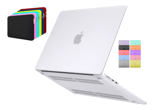 Kit Case P/ Macbook New Pro 16  A2485 A2780 + Bag Neoprene