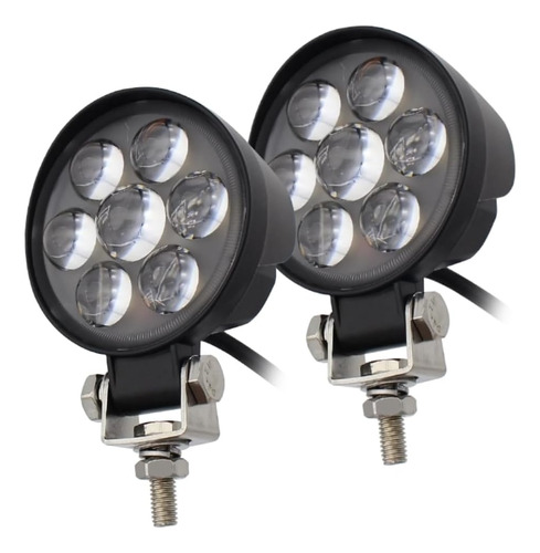 Szplonly Luces Led Redondas Auxiliares De Trabajo Para Camio