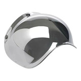 Visor Burbuja Espejado P/ Casco Hawk 721 Abierto En Moto 46