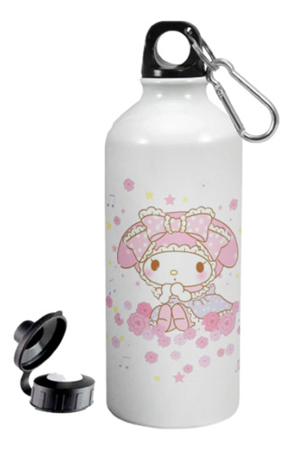 Botella Deportiva Sport My Melody Hoppy Kawaii Cute