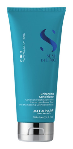 Condicionador E Leave In Semi Di Lino Curls Alfaparf 200ml