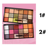 Paleta De Sombras 18 Colores Pink21 Maquillaje Matte Glitter