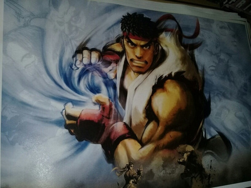 Póster De Ryu De Street Fighter 