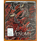 4k + Bluray Steelbook Venom Tempo De Carnificina - Dub / Leg