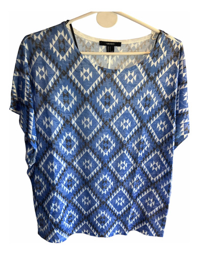 Remera Azul Forever 21 Small