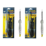 Kit 2 Ferro Soldar Hikari Power 30w Profissional 127v Ou 220