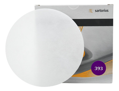 Papel Filtro Sartorius 393 Whatman 42 Pk/100 150 Mm