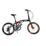 Bicicleta Plegable Rueda Tipo Ruta Frenos A Disco Trinx D2.0