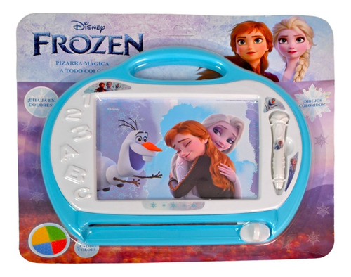 Pizarra Magica Frozen Disney Pluma De Colores Para Dibujar
