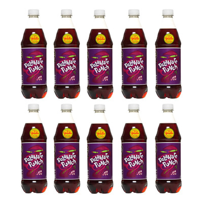 10 Refrescos Delaware Punch Sabor Uva 600ml C\u002Fu-envio Gratis | Envío gratis