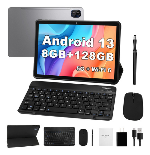 Tablet Android 13 10.1'' Hd 8+128gb Ram Octa-core Pad Wifi 6