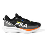 Zapatillas Fila Transition Negro Naranja Hombre