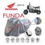 Funda Cubierta Lona Moto Cubre Honda Navi110