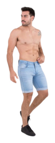 Bermuda Hombre Jeans Elastizada Chupin Modelos Y Tendencia 