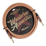 Cable Plug De Tela Estilo Vintage Western Acoustic Atx60 6mt