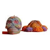 Pack De 2 Velas Aromaticas Pan Y Calaverita Hime Interiors 