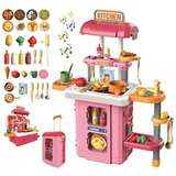 Cocina Cocinita Juguete Utensilios Chef Infantil Belleza Niñ