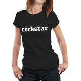 Polera Mujer Rockstar Gustavo Cerati Algodón Orgánico Mus1