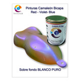 Pintura Camaleón Bicapa X 1/4 Lt. Rojo - Violeta - Azul