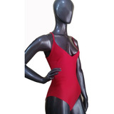 Malla St Marie Rojo Lycra Forrada