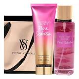 Set Loción Y Crema, Victoria 's Secret, Pure Seduction + Bolsa De Regalo, Todos Los Aromas Y Ediciones Limitadas