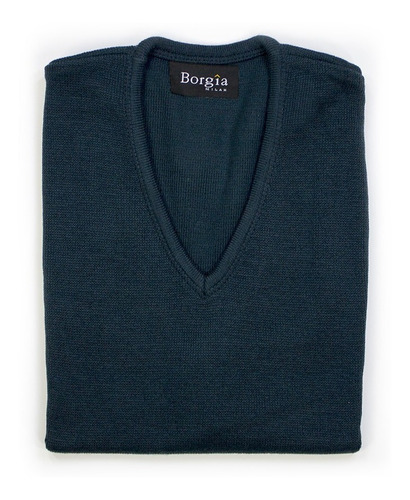 Sweater Sin Mangas Chaleco Escote V Borgia Talle S Small