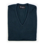 Sweater Sin Mangas Chaleco Escote V Borgia Talle S Small