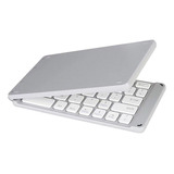 Teclado Plegable, Ultra Slim Mini Bt Plegable Teclado - Gris