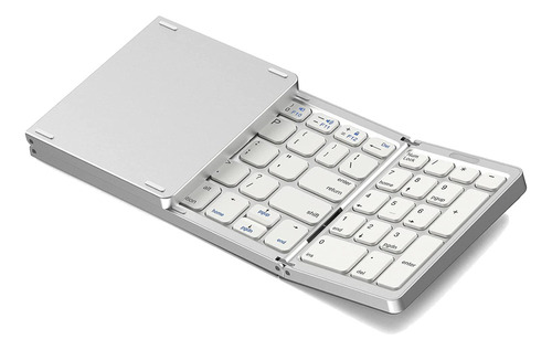 Teclado Plegable Y6, Teclado Inalámbrico Recargable Por Usb