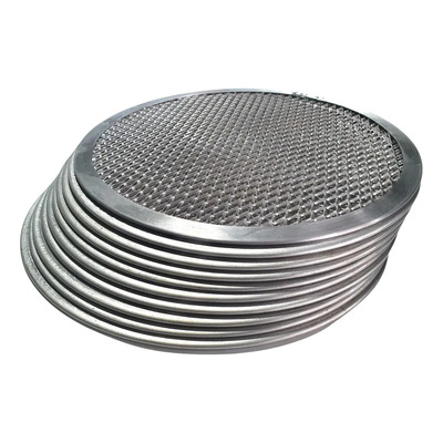 Rejilla Redonda Para Hornear Pizza 15 Pulgadas Paquete 10pza Plateado