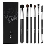 Set 6 Brochas Maquillaje Ojos Profesionales