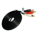 Cable Audio 3.5 Stereo A 2 Rca 3mts Nisuta (nscau353)