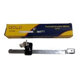  Fechadura Vitrine, Freezer Trava Jacaré Reforçada Gold 20cm