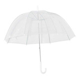 Paraguas Transparente Con Forma De Cúpula De Burbuja 