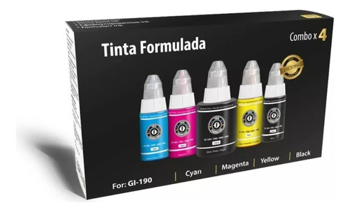 Tinta X5 Formulada Para Can G2100 G3100 G4100 G2110 G3110 