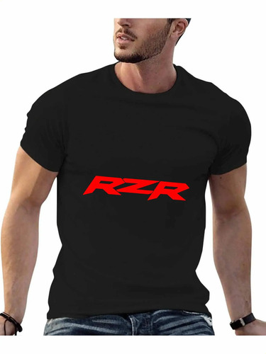 Camiseta Polaris Rzr Racing Logo Camisa De Algodón Para Homb