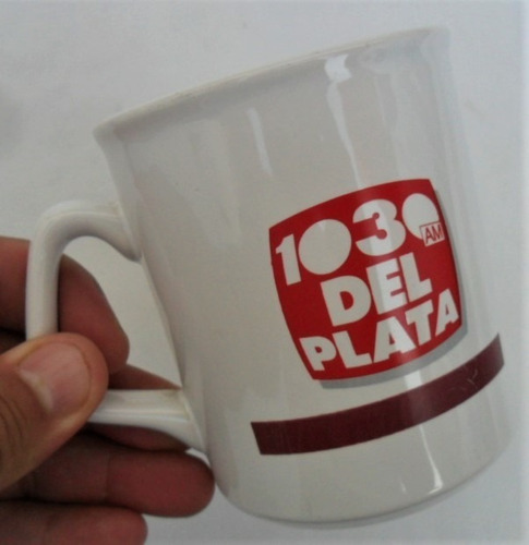 Tazas Publicitaria Radio Del Plata Original Am 1030 Antigua