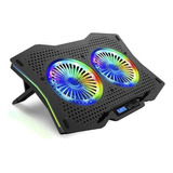 Base Suporte Com Cooler C3tech Para Notebook Gamer Nbc-400bk