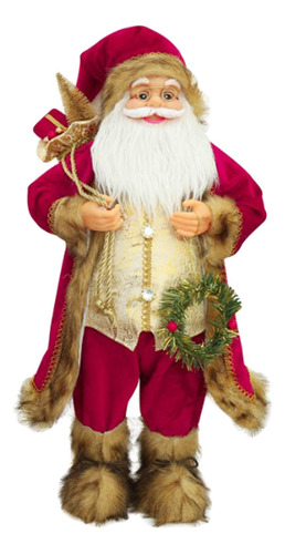 Figura Decorativa De Papá Noel Para Decoración De Mesa De In