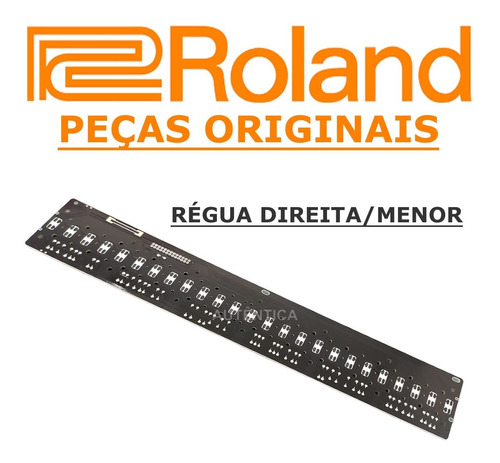  Régua Placa Menor Teclado Roland Xps10,xps30,bk5