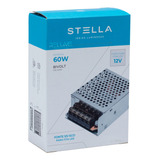 4x Fonte Stella Profissional Para Led 12v 60w Ip 20 - Stella