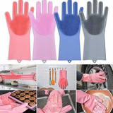 Guantes De Limpieza Multiuso De Silicona Mágico Cocina Baño