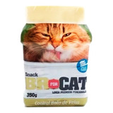 Snack Br For Cat Suplemento Gatos Control Bola Pelos × 350gr