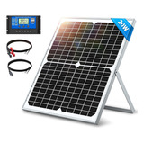 Kit De Panel Solar De 20w 12v, Cargador De Batería De ...